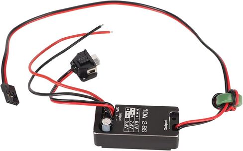 UBEC Adjustable Switch Waterproof BEC 6V 7.4V 8.4V Output 10A Continuous for RC FPV Drone in Saudi Arabia