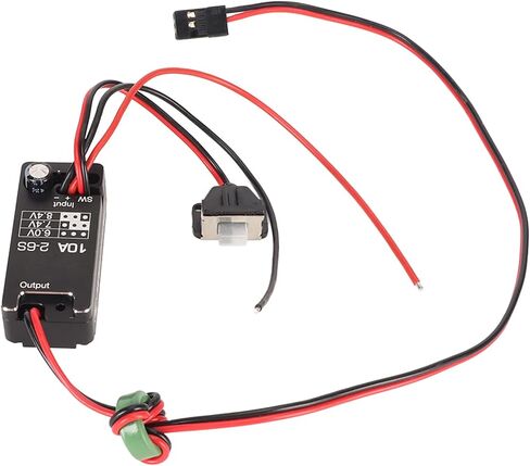 UBEC Adjustable Switch Waterproof BEC 6V 7.4V 8.4V Output 10A Continuous for RC FPV Drone in Saudi Arabia