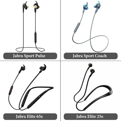 كابل شاحن قصير لسماعات الأذن الرياضية USB من Geekria متوافق مع Jabra Sport Pulse، Elite 65e، Halo Fusion، شاحن Halo الذكي، سلك شحن طاقة بديل USB إلى Micro-USB (1 قدم/30 سم) in Kuwait