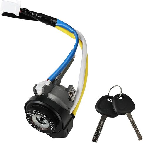 WMPHE Ignition Switch Lock Cylinder Replacement for 81450-34190 8145034190 Compatible with Kia Soul 1.6L 2.0L 2014 2015 2016 2017 2018 2019 Ignition Lock Cylinder with 2 Keys in Saudi Arabia