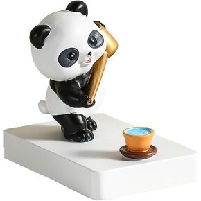 Astronaut Phone Stand for Desk Resin Spaceman Figurines Phone Holder White Gold Statue Kawaii Desk Accessories in Saudi Arabia