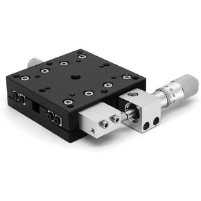 X-axis XCRS40 XCRS60 40x40mm Manual Slide Table E-EIC01 Precision Cross Roller Guide Optical Experimental Displacement Table(HXCRS60-CR) in Saudi Arabia