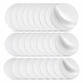 Acrylic Circle Blanks Clear Round Acrylic 30 Pack 2 Inch Clear Acrylic Round Blanks Circle Discs Transparent Coasters Ornaments Miniature Bases for DIY Crafts Painting Badge Reels Cake Disks in Kuwait