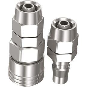 C quick connector 8mm 10mm 12mm; Male+Female Self-locking 10 Sets in Kuwait