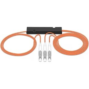 LC FBT Splitter 1 x 2 2 Pieces FC ST SC OM3 Multimode Optical Fiber Splitter Cassette Type 1x2 FTTH Fiber Optic Coupler (1x2 mm LC) in Kuwait