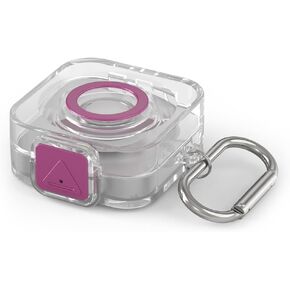 حافظة BEARDDO PC لجهاز Oura Ring Gen 4 حافظة حماية الشاحن مع قفل آمن، غطاء حماية صلب شفاف مقاوم للصدمات من البولي كربونات مع سلسلة مفاتيح (أرجواني) in Kuwait