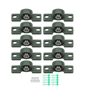 findmall UCP201-8 Pillow Block Bearing Units - 1/2" Bore Self-Aligning Cast Iron Bearings, Industrial Mounted Units 10Pcs in Kuwait