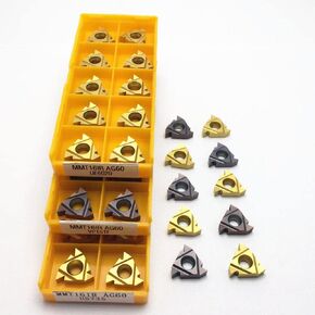 High Quality Carbide Inserts MMT 16IR 16ER AG60 VP15TF UE6020 16IR 16ER AG55 UE6020 VP15TF Lathe Grooving Thread Insert 11ER 11I(MMT16ER AG55 VP15TF) in Saudi Arabia