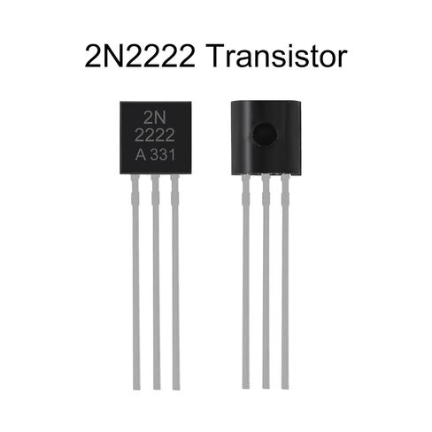 200Pcs 2N2222 NPN 60V 0.8A 0.5W 250MHZ Power N2222 Amplifier Transistor General Purpose Transistors 800mA in Kuwait