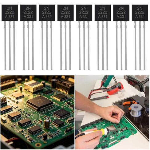 200Pcs 2N2222 NPN 60V 0.8A 0.5W 250MHZ Power N2222 Amplifier Transistor General Purpose Transistors 800mA in Kuwait