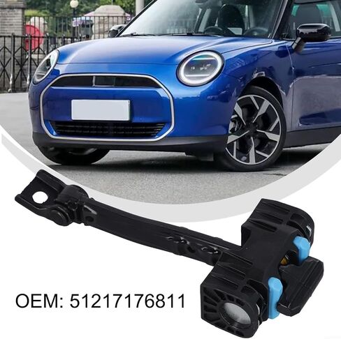 Front Door Brake Check Stopper Hinge for R52 R57 R58 R59, Black Plastic Replacement Part OE 51217176811 in Kuwait