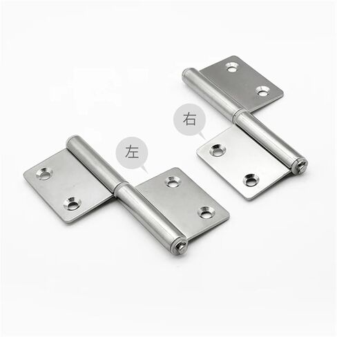 Hinge Bearings Can Rotate Flag Shaped Stop Mute Buffer 304 Stainless Steel Industrial Hardware 1Pcs(ZL265-3 Left) in Kuwait