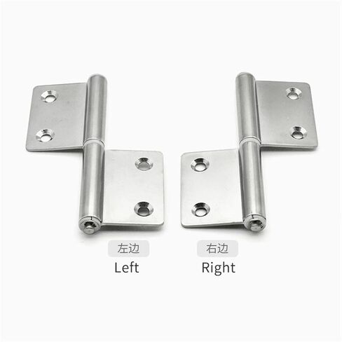 Hinge Bearings Can Rotate Flag Shaped Stop Mute Buffer 304 Stainless Steel Industrial Hardware 1Pcs(ZL265-3 Left) in Kuwait