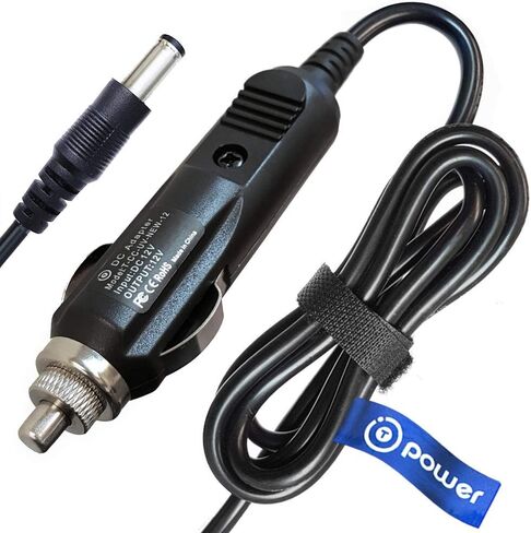 T POWER Car Charger for SereneLife COOLIS FlashFish CHAFON AIPER Portable Power Station CF-A30028 150Wh 155Wh 167Wh CPAP Battery Pack SLSPGN10 SLSPGN20 S320-UPGRADED AC DC Car Cigarette Plug in Kuwait