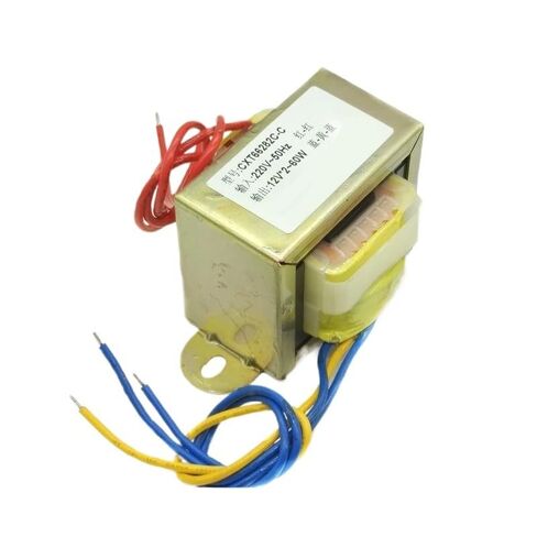 AC 220V / 50Hz EI66*36 Ei6644 Power Transformer 60W 60VA to 12V * 2 Double 0.5A Pure Copper Wire 1Pcs in Kuwait