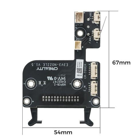 Creality Ender 3 V3 SE Hotend PCB Nozzle Adapter Plate Replacement E3V3-Nozzle V1.5 PCBA Breakout Module Toolhead Accessories in Kuwait