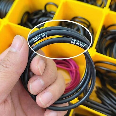4C-4782 270-1528 O-Ring Kit with Precision Pick, NBR 90 Hydraulic Seal Assortment Fits CAT Caterpillar Excavator, High Pressure SAE STOR ORFS Fitting Sealing Sets, 32 Sizes - 580PCS in Kuwait
