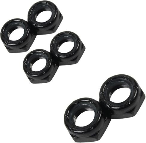 Bones Skateboard Black Hard Bushings with Axle, Kingpin Nuts and Speed Kit in Kuwait