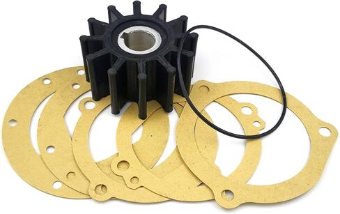 Water Pump Impeller Kit Replaces Sherwood 9959K, 09959K & Johnson 09-701B-1, Onan 132-0317 132-0117, Pleasurecraft R061015, Yamaha YSC-101-03-01,Volvo 835512 3854286, Jabsco 18838-0001-P in Kuwait
