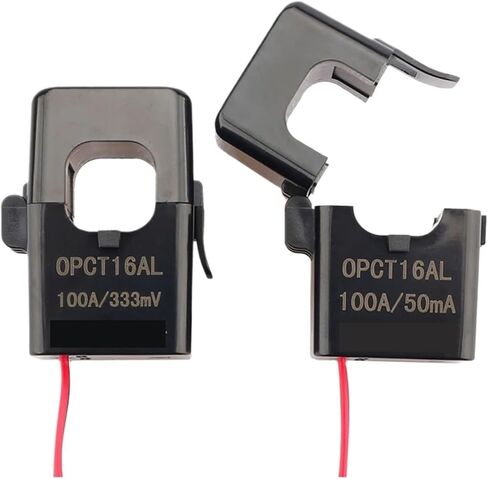 1 قطعة نوع سبليت محول التيار الاستشعار OPCT16ATL 100A 50mA 50A 40mA 10A 5mA 5A 2.5mA (100A - 50mA) in Kuwait
