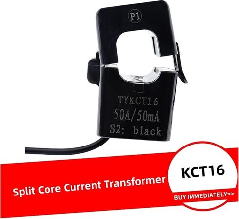 16mm Clamp On Current Transformer KCT16 Split Core Current Transformer 1000:1 2000:1(10A) in Kuwait