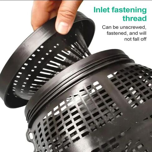 Turtle Traps for Ponds | Fish Trap | Fishing Net Cage for Shrimp Crab Traps | EEL River | Pinfish Trap Saltwater | Portable Lightweight Fish Bait T-raps with 6m Rope for Freshwater Saltwater in Saudi Arabia