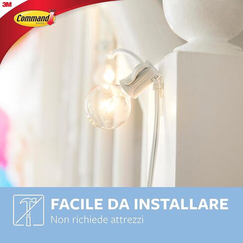 Command Decorative Hooks Transparent Strips 17026CLR, Colorless, Mini in Kuwait