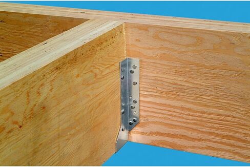 Simpson Strong-Tie HU612 HU Heavy Face-Mount Joist Hanger - for 6x12 Base, 14-Gauge Zinc Galvanized Steel, Versatile Joist Fit, Designed for Demanding Loads in Kuwait
