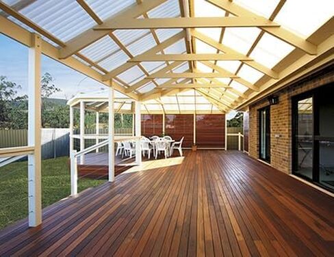 Clear Curved Polycarbonate Roofing Panels 21" W x 72" L, Set of 10, Corrugated Rainproof Roof Sheets for Deck, Patio, Carport & Under-Deck Coverage in Kuwait