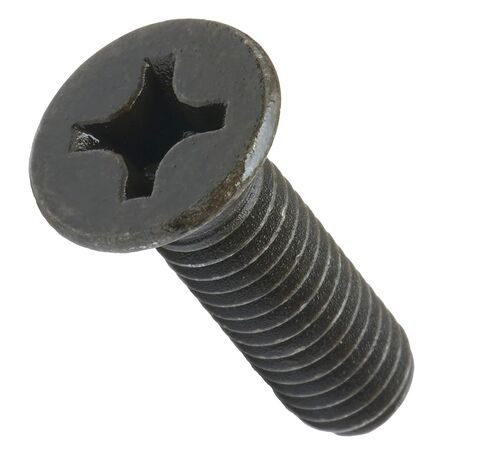 MonsterBolts - M4 x 30mm Phillips Flat Head, DIN 965, Alloy Steel, Black Oxide, 10 Pack in Kuwait