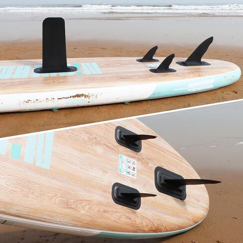 Niphean Paddle Board Fin 4 "/9"/15" استبدال - حامل أكواب لوح مجداف سهل الانزلاق in Kuwait
