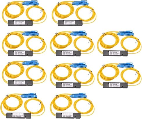 10X Ftth SC UPC 1X2 PLC مقرنة الألياف أحادية الوضع Fbt in Kuwait