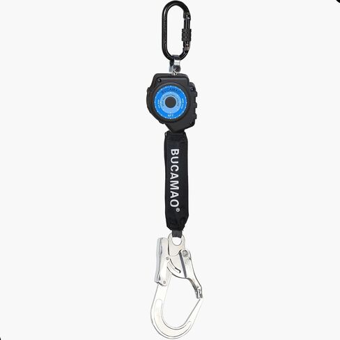 Swivel Top Self Retracting Lifeline, 6FT Retractable Lanyard, Web SRL | Srl Fall Protection, Retractable Safety Lanyard, Safety Harness Yoyo, Safety Harness Fall Protection Kit, Fall Arrestor in Kuwait