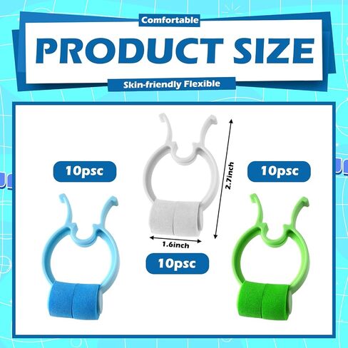 Hoteam 130 Pcs Nose Bleed Stoppers Include 30 Stop Nosebleeds Epistaxis Clips and 100 Nose Bleed Stopper Plugs for Accidental Emergency Condition in Kuwait