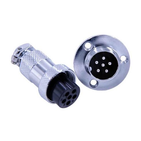 10pcs GX20 6 Pin Male to Female Connector Electrical Straight Plug and Socket in Kuwait