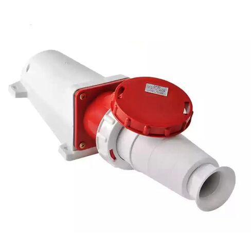 Waterproof White Industrial Connector Plug 4Pin 125A 380V-415V 3P+E IP67 in Kuwait