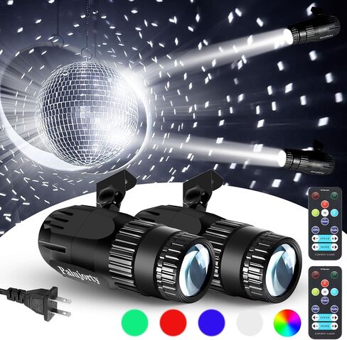 Disco Ball Motor and 2 Pack Pinspot Light in Kuwait