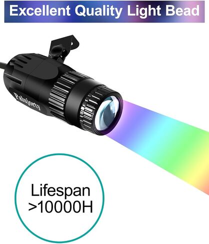 Disco Ball Motor and 2 Pack Pinspot Light in Kuwait