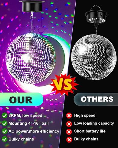 Disco Ball Motor and 2 Pack Pinspot Light in Kuwait