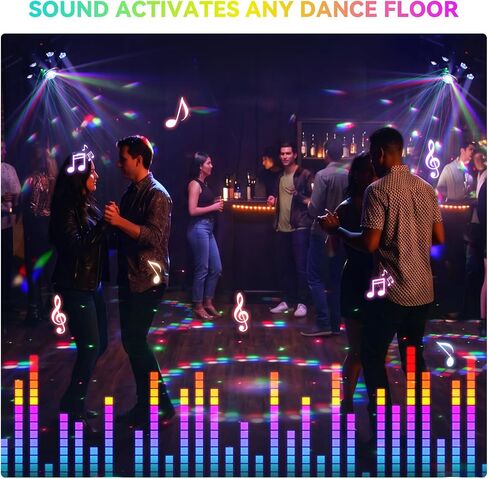 ضوء DJ برأس متحرك 150 وات 6 أذرع مع جهاز تحكم عن بعد لإضاءة الحفلات | DMX-512 والصوت المنشط، ضوء الديسكو، تأثير النجوم، ستروب، حلقة RGB، تبريد ممتاز، إعداد سهل للمسرح، الأحداث، البار in Kuwait