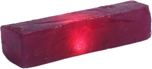 89.7 Ct Natural Red Ruby Uncut Rough Loose Gemstone CERTIFIED in Kuwait