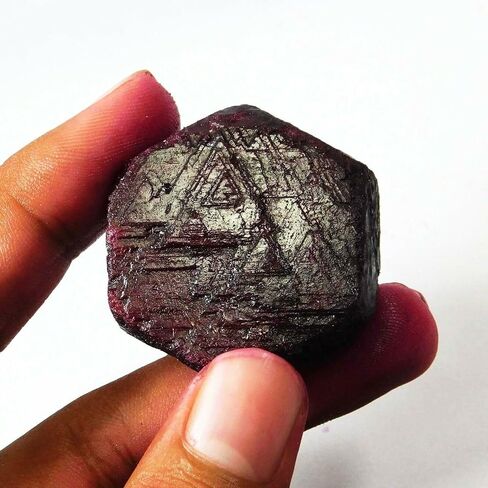 122 Ct Certified Natural Ruby Rough Huge Size Uncut Red Ruby in Kuwait