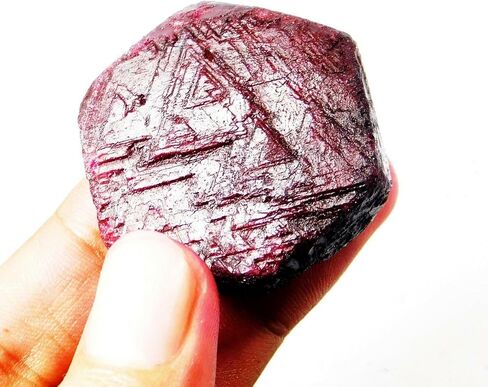 122 Ct Certified Natural Ruby Rough Huge Size Uncut Red Ruby in Kuwait