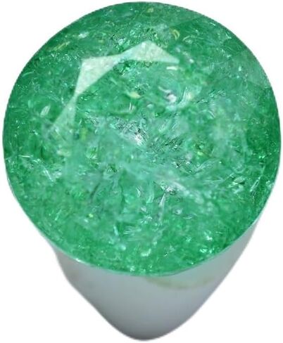 20.55 Ct Natural Certified Round Cut Genuine Green Emerald Gemstone in Kuwait