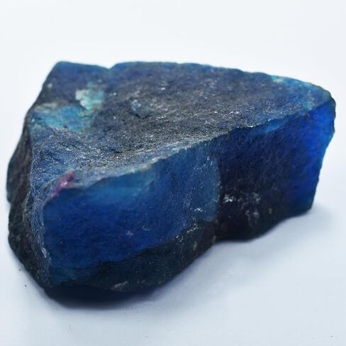 132 Ct CERTIFIED Loose Gems Blue Uncut Rough Natural Sapphire In Its Raw Form in Kuwait