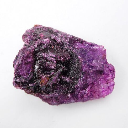 Natural Loose Gemstone Purple Sapphire 156 Ct Rough CERTIFIED Uncut Raw in Kuwait