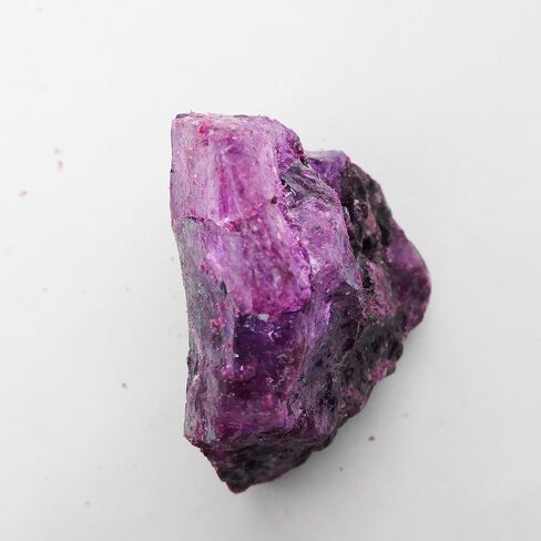 Natural Loose Gemstone Purple Sapphire 156 Ct Rough CERTIFIED Uncut Raw in Kuwait