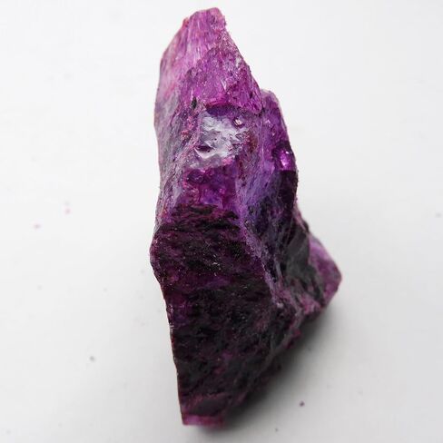 Natural Loose Gemstone Purple Sapphire 156 Ct Rough CERTIFIED Uncut Raw in Kuwait