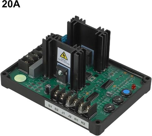 GAVR-20B Automatic Voltage Regulator Generator, 20A AVR Module with Under for frequency, 50/60Hz Adjustable Voltage Board in Kuwait