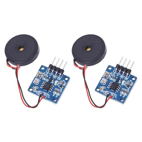 Piezoelectric Vibration Sensor Module, Analog Vibration Switch Module, Adjustable Sensitivity Potentiometer Sensor with Accurate Detection, Ideal for Electronic Drum Interaction in Kuwait